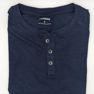 Express textured henley